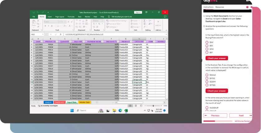 Excel office lab